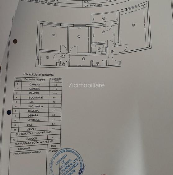 Apartament 3 camere Piața Rahova – Ispirescu, 72 mp, etaj 3/4 - 8