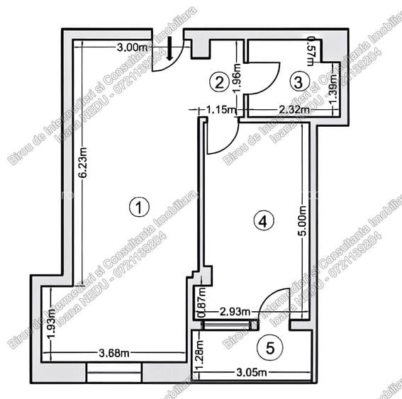 ⏩ Campus 2 Camere 45m² bloc 2021 La Alb Vedere la Lac - 6