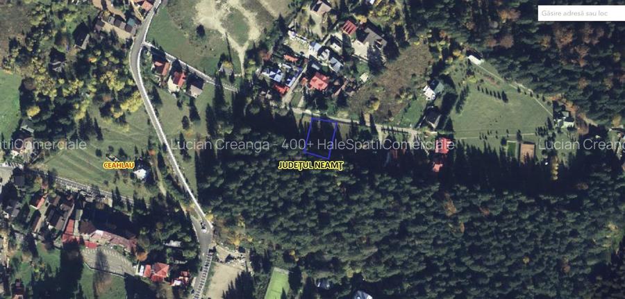 Teren in Statiunea Durau, Ceahlau, 1048mp, str. Stejarului - 2
