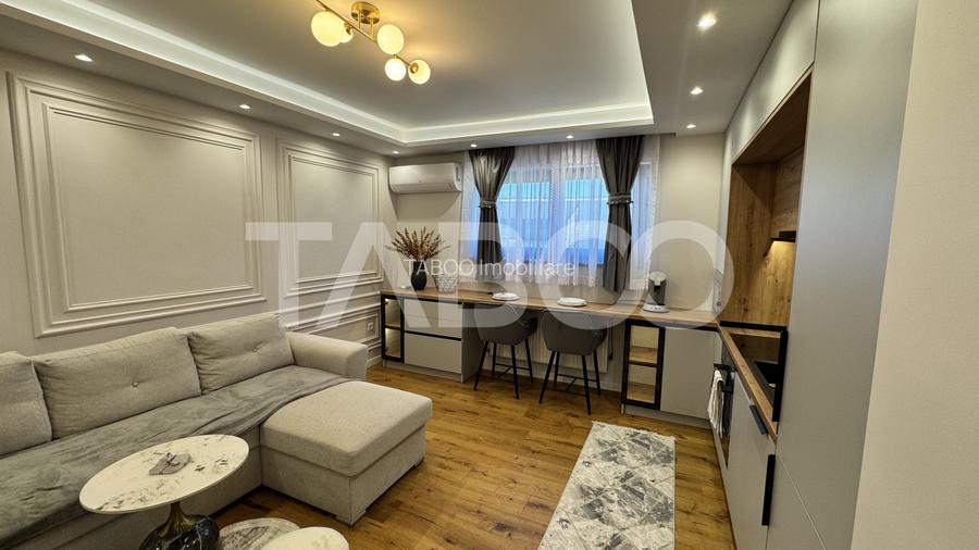 Apartament SUPERB 2 camere MOBILAT UTILAT 40mpu Doamna Stanca Sibiu - 9