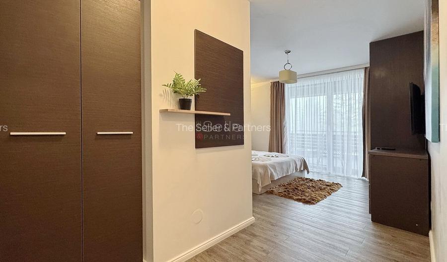 Priveliste spre masivul Postavarul - 6