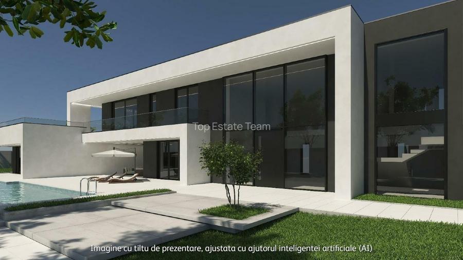 Casa de lux moderna cu 12 camere si piscina - Design minimalist inspirat din Mia - 5