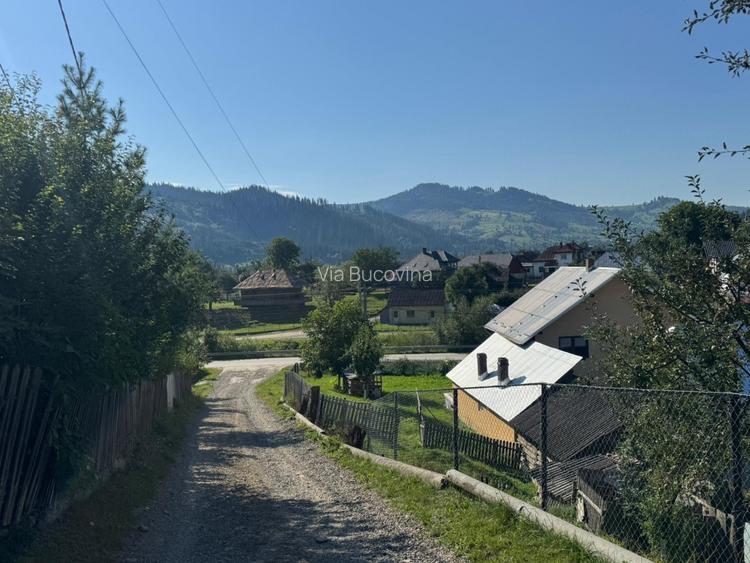 Vanzare casa locuibila in Frasin Gura Humorului - vedere panoramica/utilitati - 4
