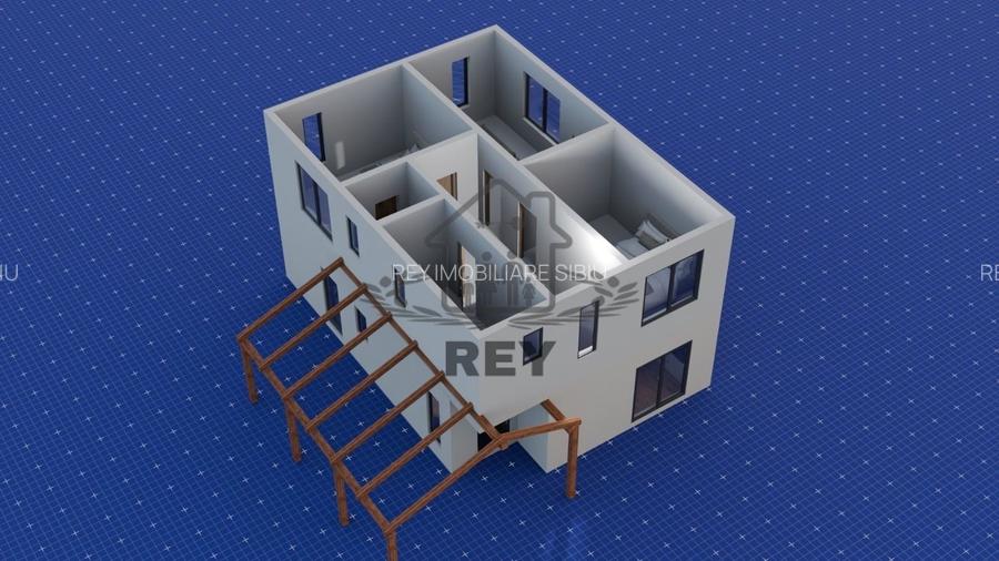 Casă single 4 camere / 500mp teren / Sura Mică / Sibiu - 24