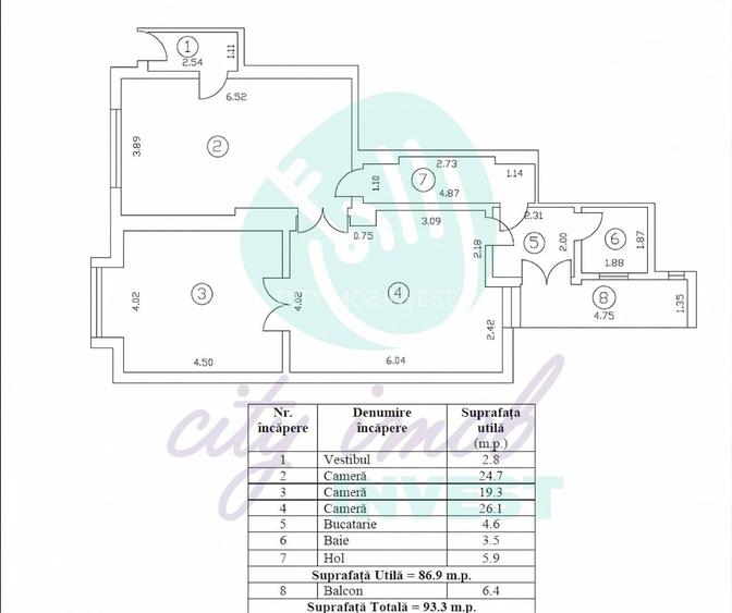 Eleganta, stil si mult potential intr-un apartament interbelic de 3 camere - 15