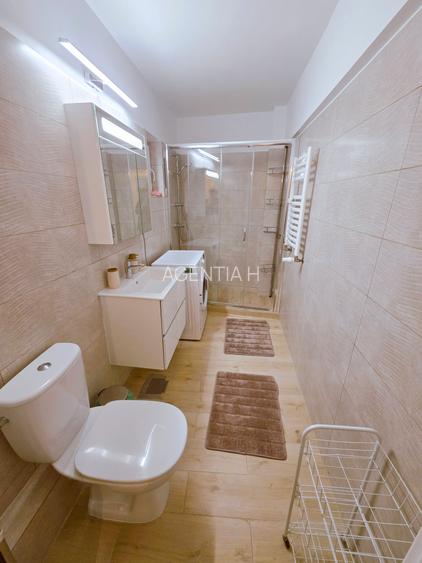 2 camere Sala Palatului etaj 4, bloc 1960, mobilat, balcon, renovat - 9