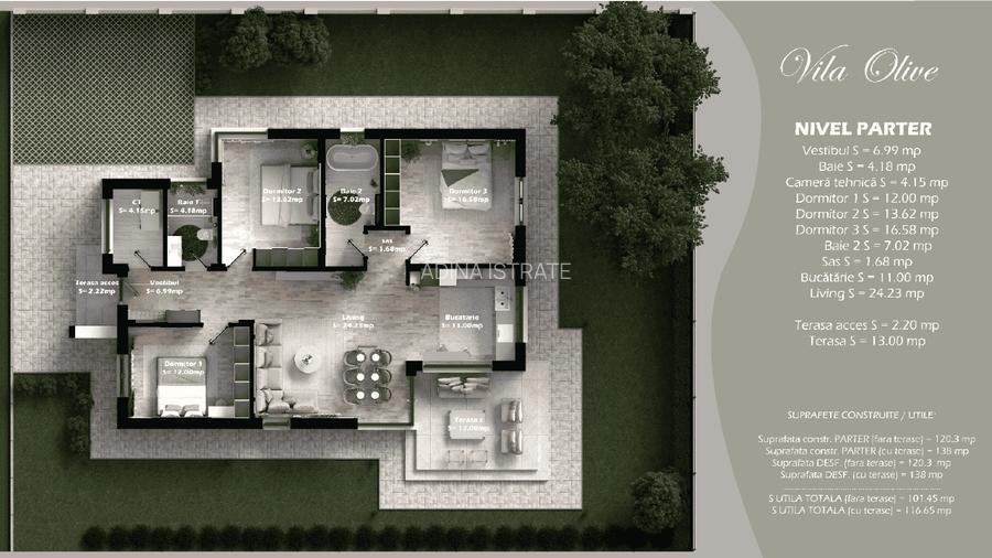 CASA PARTER | 4 CAMERE | TEREN 400 MP | EFICIENTA ENERGETIC | BALOTESTI - 4