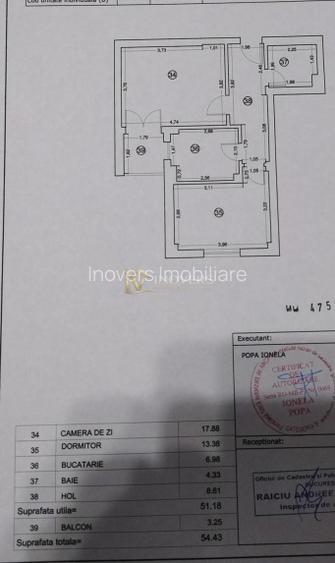 2 camere | Rotar Park 1 – Păcii | 3 min metrou | 51 mp | Etaj 11 | Decomandat - 6