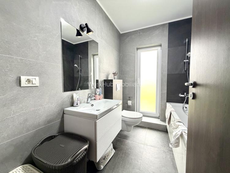 Duplex despartit prin garaj, 5 camere, 137 mp utili - Dumbravita - 16
