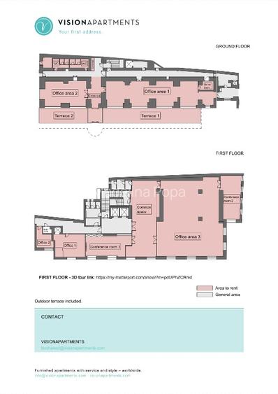 Inchiriere spatiu comercial de lux pt birouri/showroom Calea Victoriei 38-40 - 2