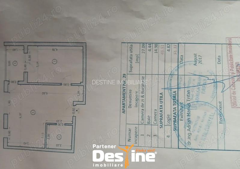 Apartament 2 camere decomandat, confort 1, vila, zona Rahova - 5