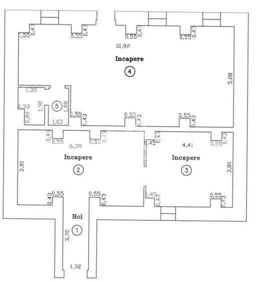 SAD cu 3 camere + spatiu comercial la demisol, - 11