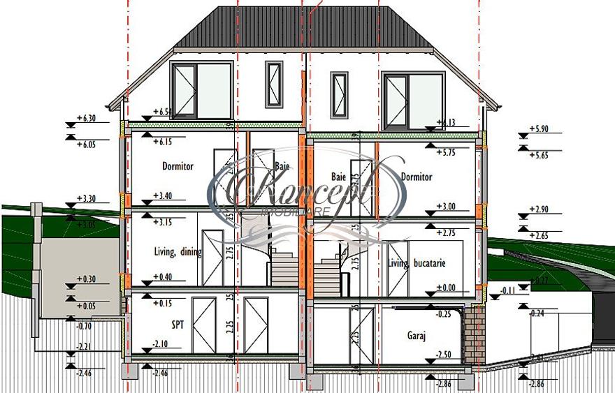 Duplex finalizat, cu garaj in Damnul Rotund - 5