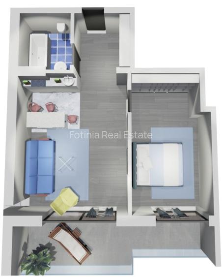 Apartament 2 camere vedere la mare - 5