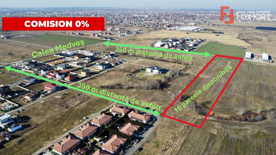 COMISION 0% Parcela Mosnita, toate utilitatile + Asfalt - 2