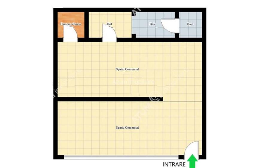 Spatiu comercial 75 mp de inchiriat in zona Vasile Aaron din Sibiu - 5