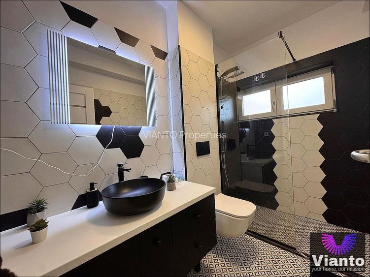 APARTAMENT 2 CAMERE MOBILAT SI UTILAT CU BALCON | VEDERE LIBERA | LOC DE PARCARE - 8