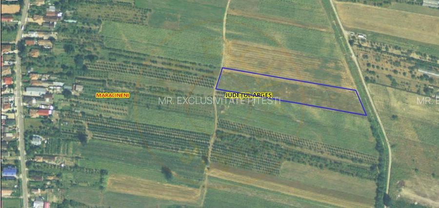 Oportunitate de investitie! Teren intravilan Maracineni 7545 mp  - 2