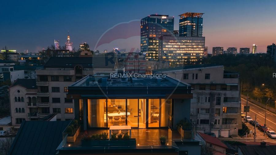 Penthouse exclusivist | Floreasca | singur pe etaj | vedere la lac - 4