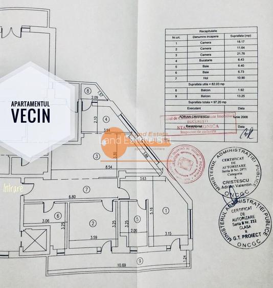 3 camere Tineretului-Parc Carol ( 2 locuri parcare-2008 ) - 9