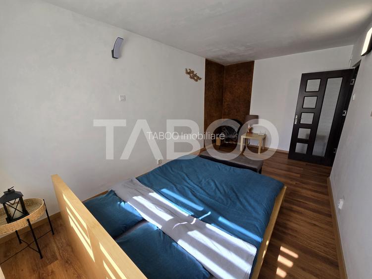 Apartament 3 camere decomandat renovat 2 bai 2 balcoane Turnisor Sibiu - 18