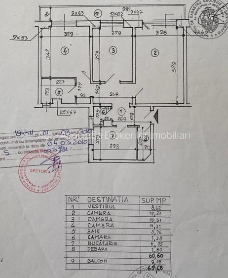 Ap. 3 cam. dec. Tineretului - Al. Tohani - 8