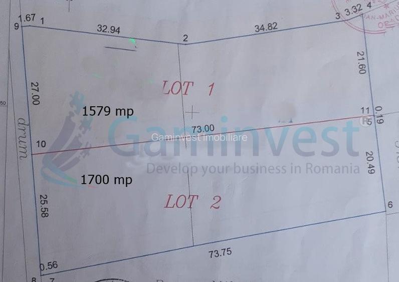 Teren intravilan de vanzare, la 1 min de str Gheorghe Doja, Saldabagiu de Munte - 3