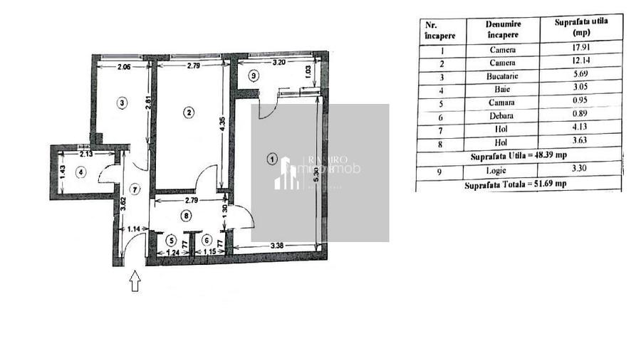 Apartament 2 camere dcomandat Bd. C-tin Brancoveanu Berceni Sector 4 - 4