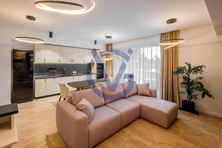 Impecabil! 4 cam mobilate modern & lux, 123mp, prima inchiriere! COMISION 0%! - 6