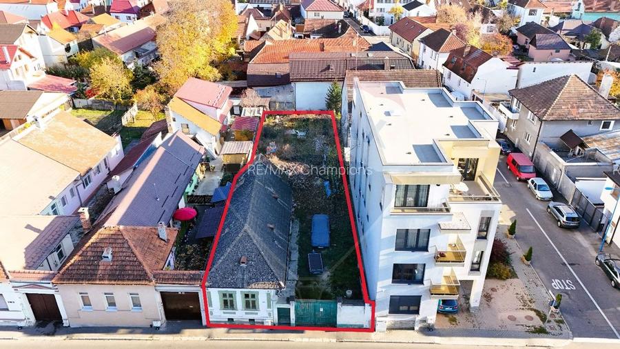 Lot teren de 597 mp | Casa renovabila | (PUZ si CU Bloc P+2+M etaje) - 3
