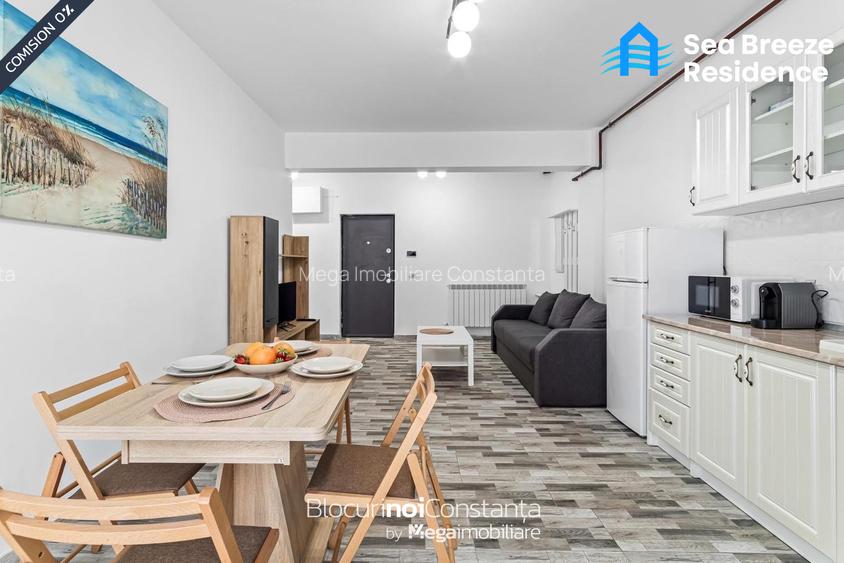 ✅Apartament mobilat | 52m² utili + terasă 10m² | Sea Breeze, Mamaia Nord - 5