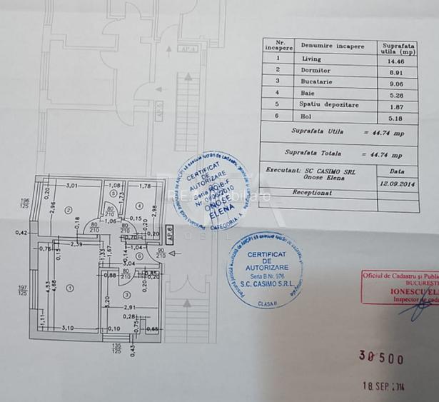 2 camere- Bloc nou-Berceni - Loc de parcare - 7