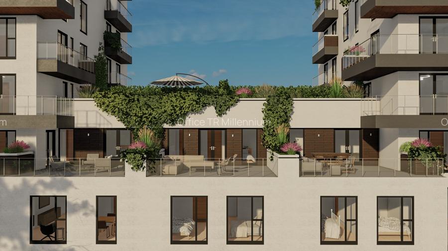 Ap 2 camere cu terasa 88.86 mp, Pacurari - CLADIRE INTABULATA! - 3