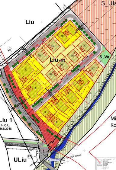 Teren de vanzare in Borhanci, 365 mp, front de 17m - 2