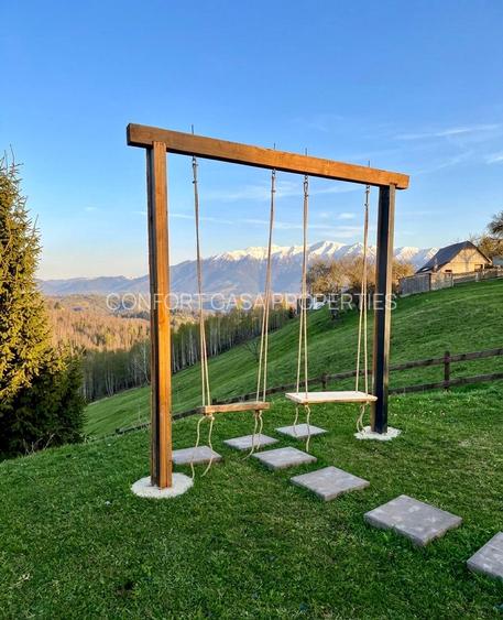 Pestera - Bran - Piatra Craiului Rezervatie - Vila -  finisaje premium -centrala - 33