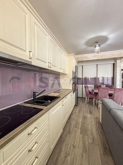 La cheie - Etaj Intermediar in bloc nou - Balcon Spatios - Marasti - 3