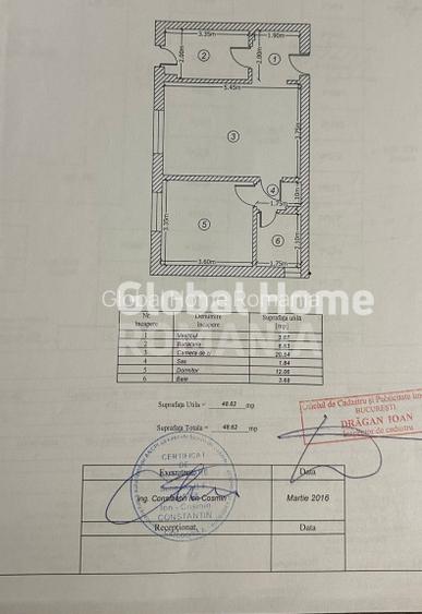 Apartament 2 camere 49MP | Baneasa | Loc de parcare | Mobilat si utilat | - 15