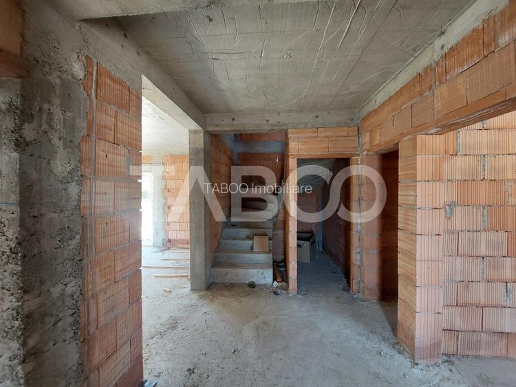 Casa de vanzare 147 mpu si 5 camere 434 mp teren Cristian Sibiu - 3