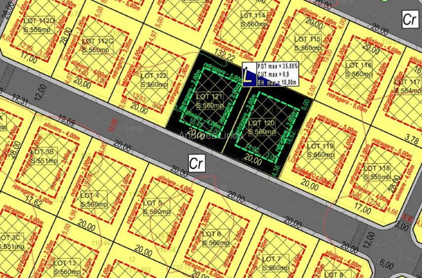 De vânzare loturile 120 și 121 – 1160 mp în complexul Eden Forest - 4