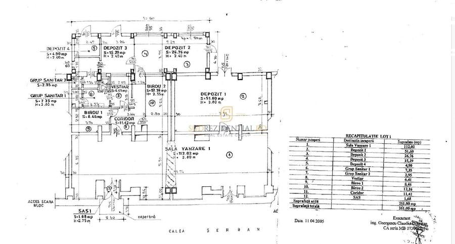 Spatiu Comercial | 261 mp | 20m Vitrina | Tineretului | Parc Carol - 1