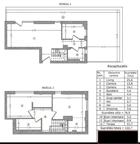 Duplex 3 camere The Suburb Buftea - 13