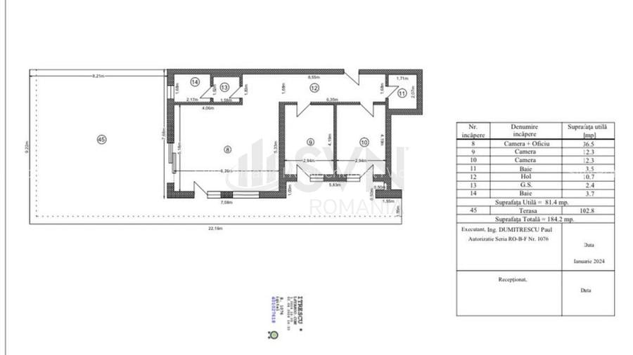 REA1024411 Penthouse Drumul Taberei - 15