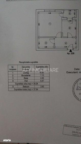 De vânzare:  studio - 21 residence - Lujerului - Plaza - Militari - 9