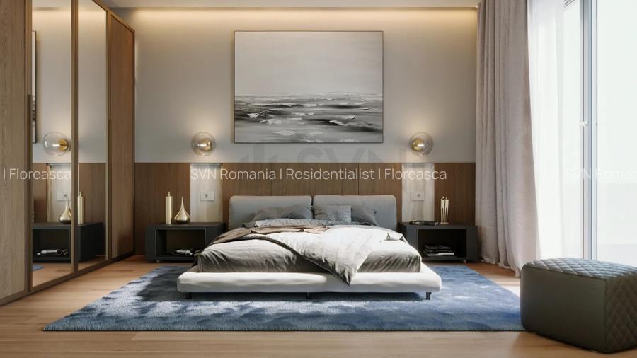 REA1021279 Barbu Vacarescu - Apartament cu 2 camere cu vedere spre lac - 5