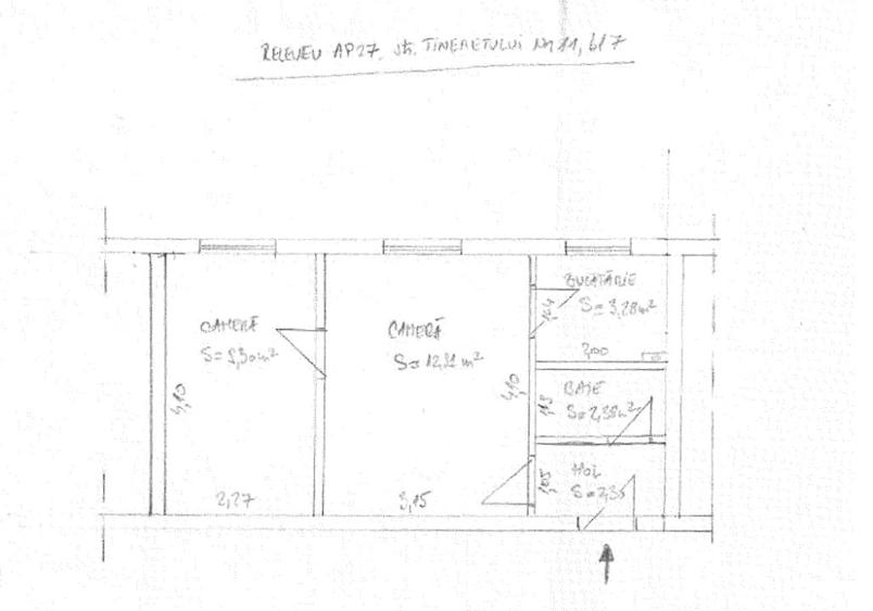 Apartament 2 camere Medias, Str. Tineretului, jud. Sibiu (Licitatie) - 2