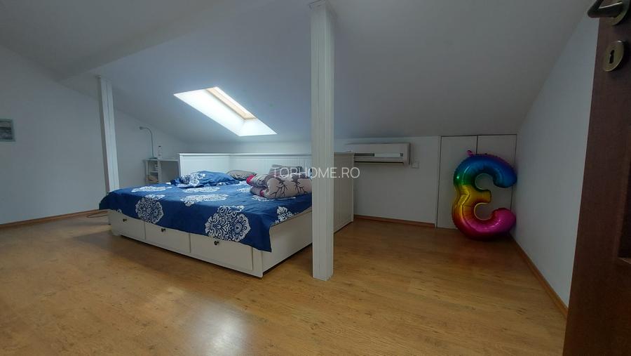 3 camere +mansarda scara interioara, sauna la 12 min de metrou - 19