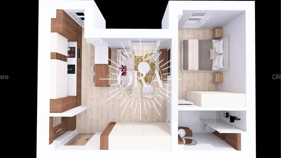 APARTAMENT CU 2 CAMERE DE VANZARE - FLORESTI - TINERETULUI - PARCARE SUBTERANA - 2