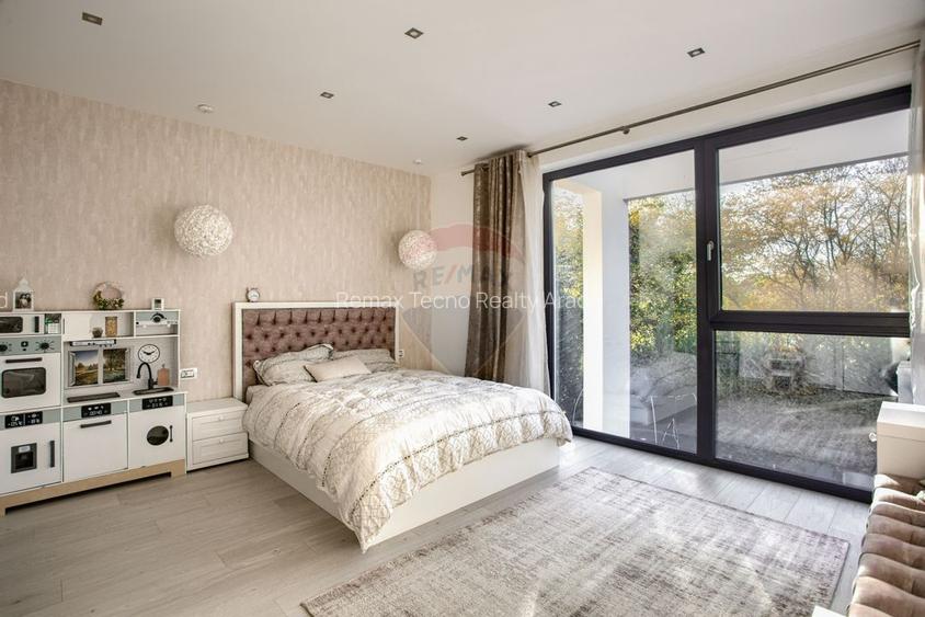 Vilă de lux stil mediteranian de vânzare zona Aradul Nou-Tabacovici - 19