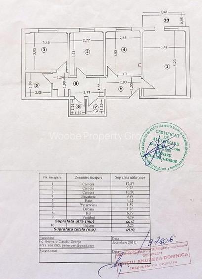 Apartament 3 camere Valea Ialomitei - Metrou Constantin Brancusi - 16
