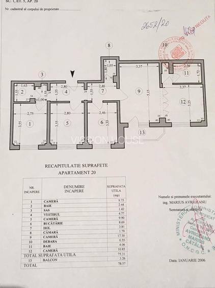 4 camere Turda - Podul Grant | Imobil 1982 | Reabilitat - 20